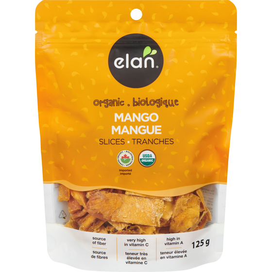Elan Organic Mangos 125 g, $4.80/100g