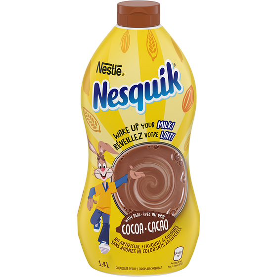 Nestlé Nesquik Chocolate Syrup 1.4 l, $1.14/100ml