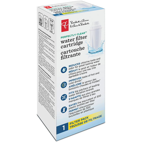 le Choix du Président Filtre À Eau, Paquet De 1 1 ea, 7,00 $/1ch