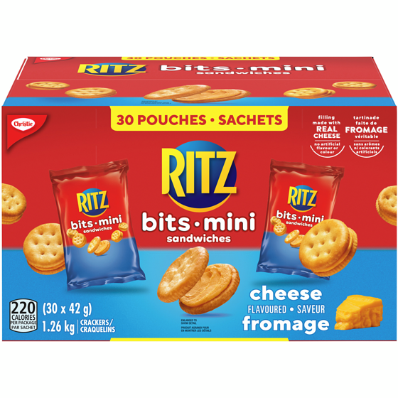 Christie Mini RITZ Sandwiches au fromage 1.275 kg, 1,75 $/100g