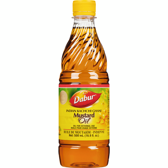 Dabur Indian Mustard Oil     500 ml, $1.20/100ml