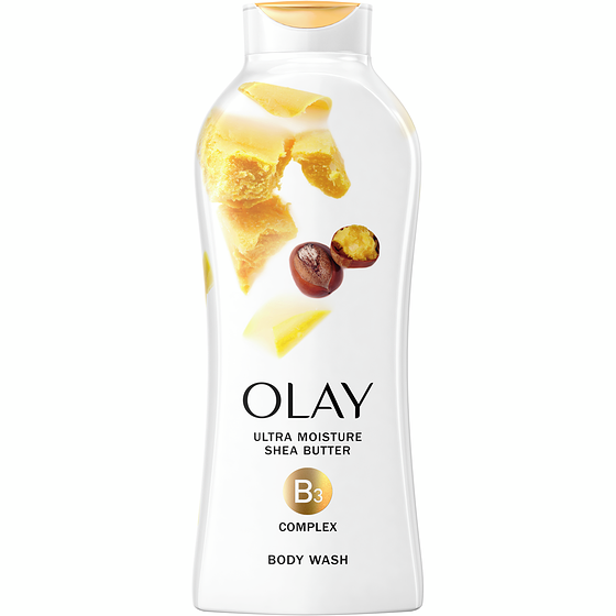 Olay Total Effects Ultra Moisture Body Wash with Shea Butter 650 ml, $1.54/100ml