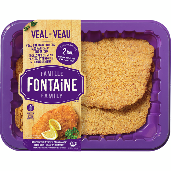 Montpak Veal Breaded Cutlet $29.74/1kg $13.49/1lb