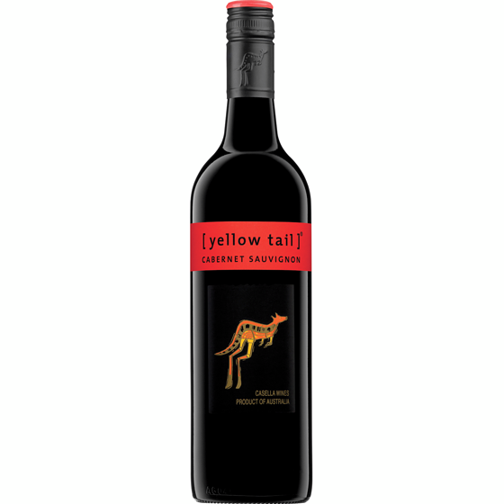 Yellow Tail Cabernet Sauvignon Red Wine, Australia (ID required at pick-up) 750 ml, $2.14/100ml