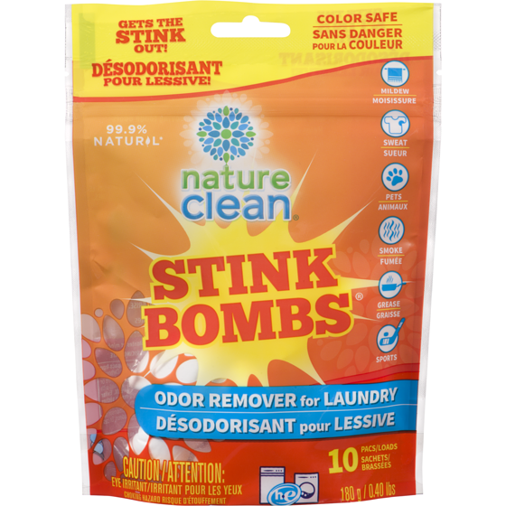 Nature Clean Désodorisant pour Lessive 10 Brassées 180 g, 2,77 $/100g