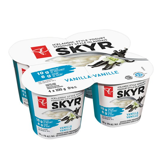 PC Vanilla Skyr Icelandic Style 0 M.F. Yogurt PC.ca