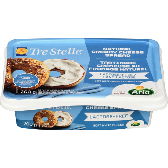 Tre Stelle Tre Stelle Creamy Cheese Spread, Lactose Free 200 g, $2.00/100g