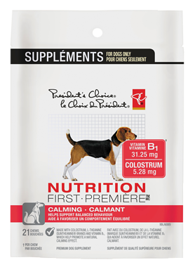 PC Nutrition First Calming Chews Premium Dog Supplement
