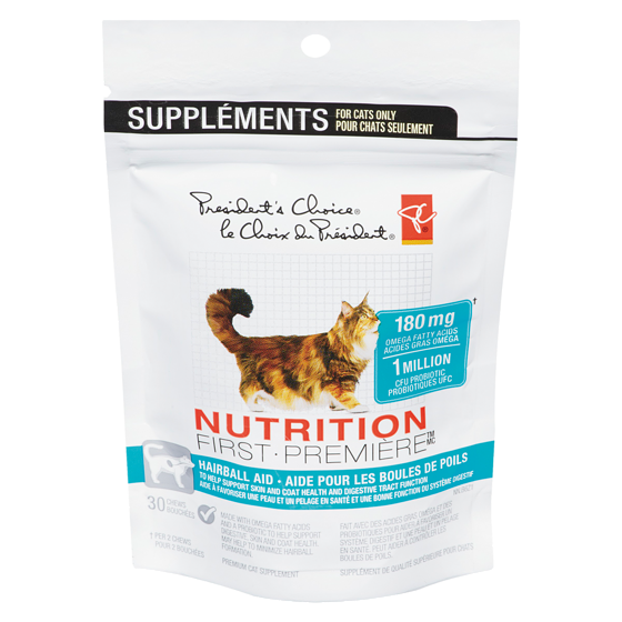 Bouchées Pour Chats Supplément De Qualité Supérieure Aide Pour Les Boules De Poils Nutrition PremièrePC