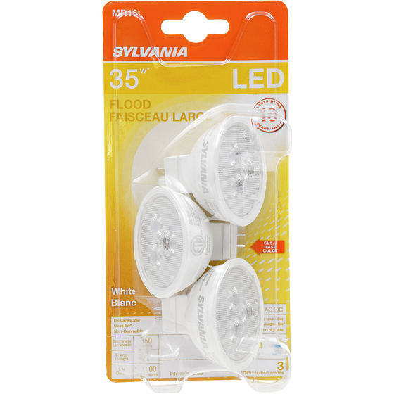 Sylvania LED Bulb, 10 Year, 5.5W GU25 SW VP3 1 ea, $6.00/1ea