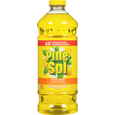 Pine Sol Multi-Surface Cleaner, Lemon Fresh, Splash-less Formula 1.41 l, $0.35/100ml
