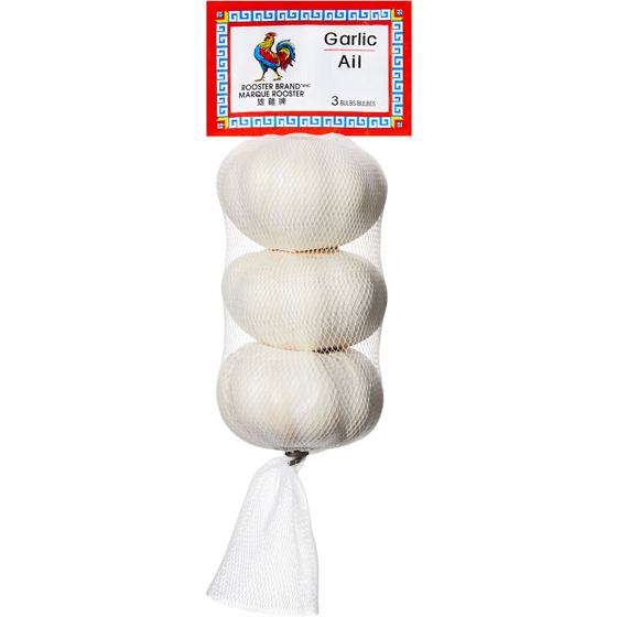 Rooster Bulbes d’ail 90 g, 0,33 $/1ch