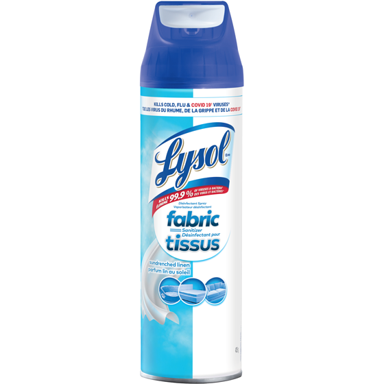 Lysol Vaporisateur Désinfectant pour tissus parfum jardin après la pluie 425 g, 1,88 $/100g