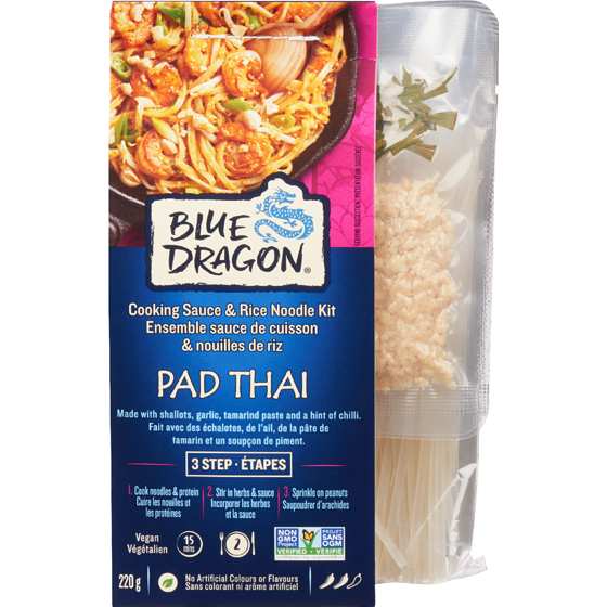 Blue Dragon Pad Thai Cooking Kit 3 Step 220 g, $2.86/100g