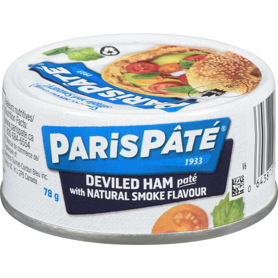 Paris Pâté Deviled Ham Spread 78 g, $3.06/100g