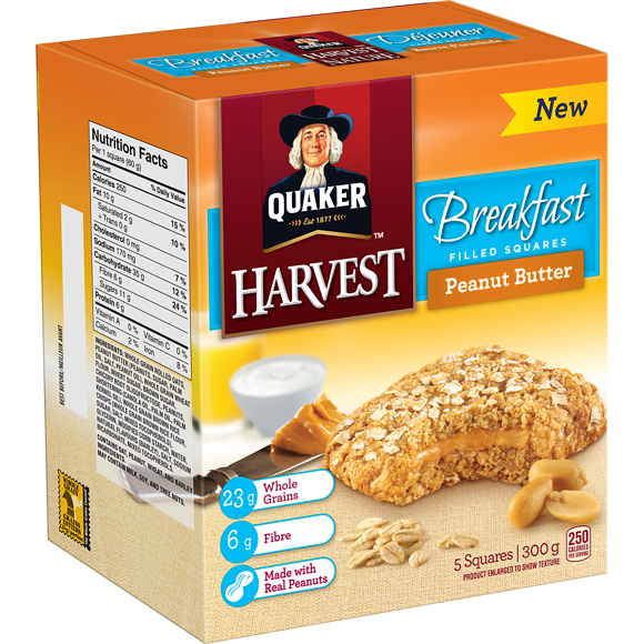QuakerHarvest Granola Bars, Breakfast Peanut ButterSuperstore