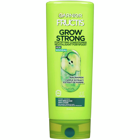 Garnier Fructis Grow Strong Fortifying Conditioner for Healthier, Shinier Hair 354 ml, $1.69/100ml