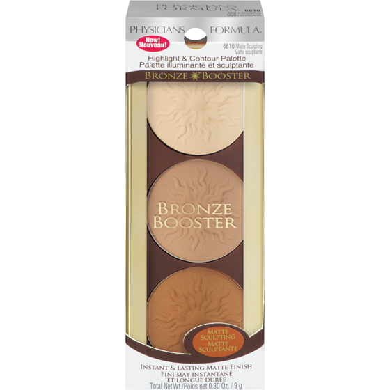 Physician's Formula Bronze Booster Highlight & Contour Palette 6810 Matte Sculpting 7.5 g, $279.87/100g