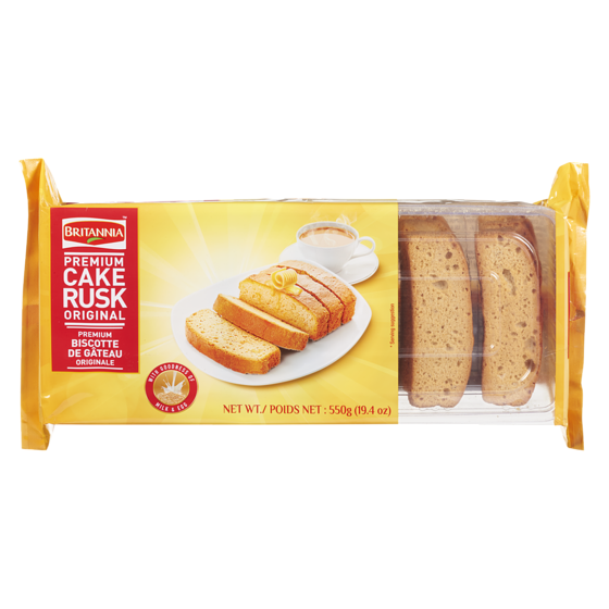 Britannia Cake Rusk 550 g, $0.96/100g