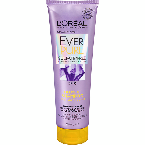 L'Oreal Paris Hair Expert EverPure Iris Blonde Shampoo 250 ml, $6.60/100ml