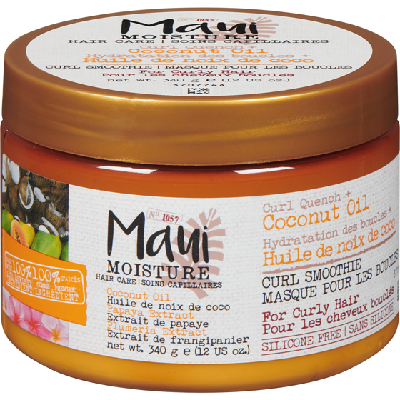 MAUI MOISTURE Curl Quench + Coconut Oil Curl Smoothie 340 g, $3.38/100g