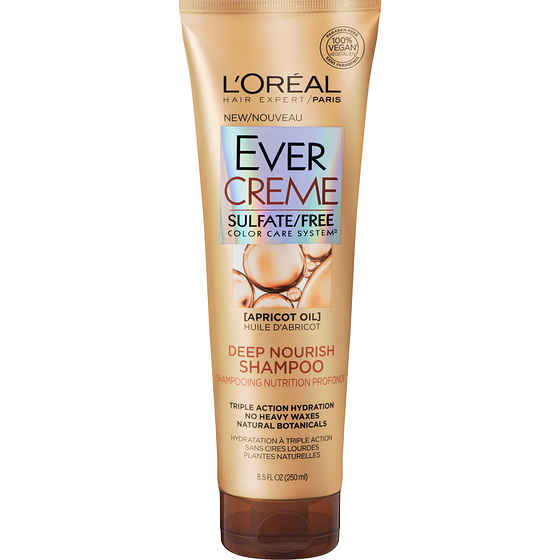 L'Oreal Paris Hair Expert Ever Creme Moisture Care System Apricot Oil Deep Nourish Shampoo 250 ml, $6.60/100ml