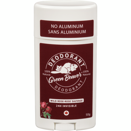 Green Beaver Deodorant, Wild Rose 50 g, $16.98/100g