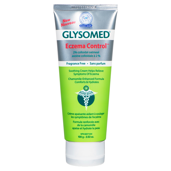 Glysomed Eczema Control Soothing Cream Fragrance Free, 2% Colloidal Oatmeal 100 g, $14.99/100g