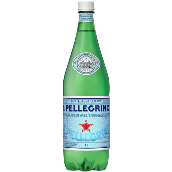 NaturalMineralWater San Pellegrino Carbonated Natural Mineral Water - 1 l | Zehrs