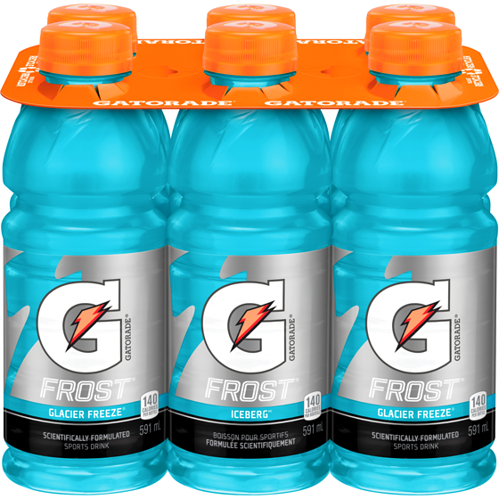 Gatorade Gatorade Frost Iceberg Boisson désaltérante pour sportifs 6x591.0 ml, 0,23 $/100ml
