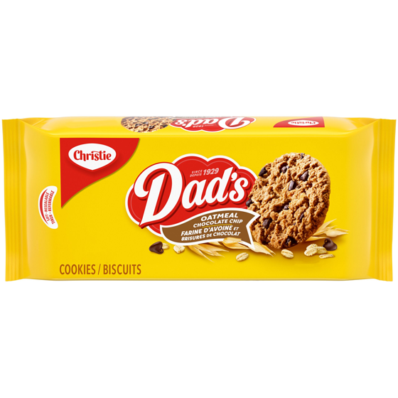 Christie Dads, Oatmeal Chocolate Chip Cookies 305 g, $1.47/100g