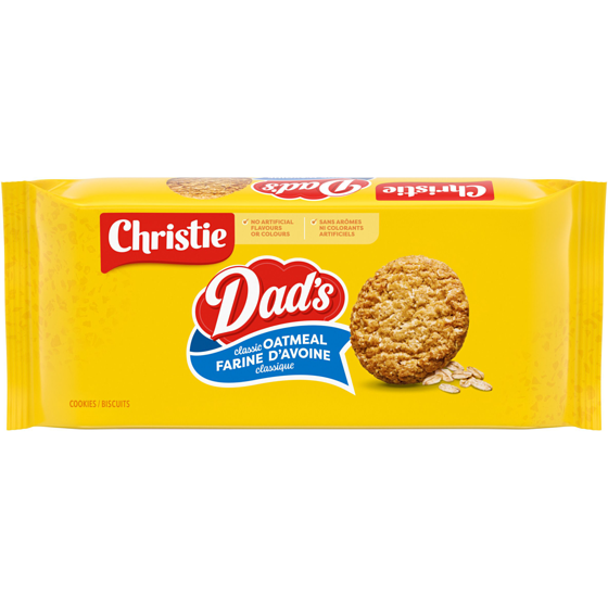 Christie Biscuits Dad’s farine d’avoine classique 320 g, 1,72 $/100g