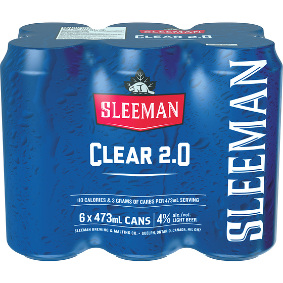 Sleeman Premium Light Lager (ID required at pick-up) 6x473.0 ml, $4.42/100ml