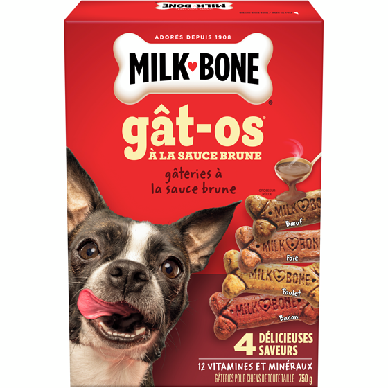 Milk-Bone Gât-os gâteries pour chiens 750 g, 0,67 $/100g
