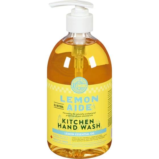 Lemon Aide Hand Wash Lemon 500 ml, $1.60/100ml