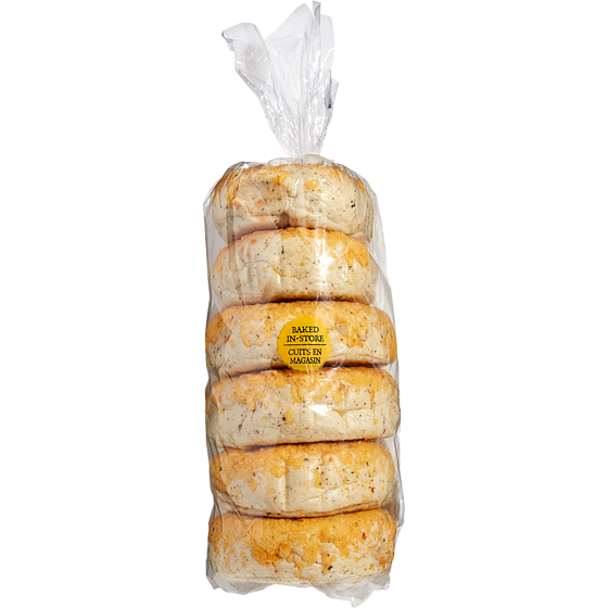 null Bagel, Herb N' Cheese 490 g, $0.92/100g