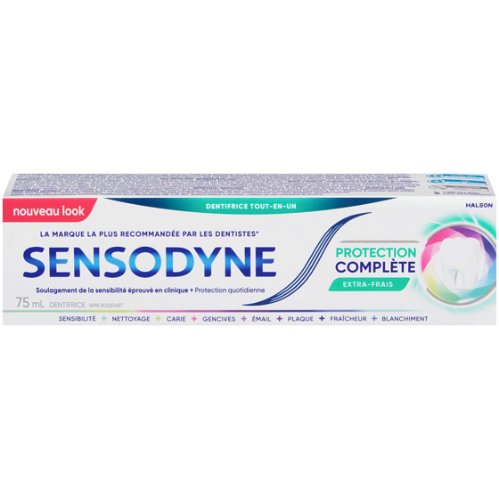 Sensodyne Protection Complète Extra-Frais (Dentifrice) 75 ml, 11,99 $/100ml