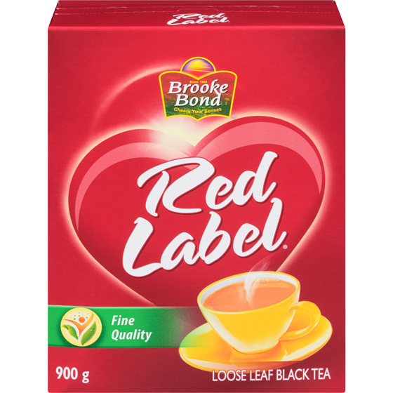Brooke Bond Red Label Black Tea 900 g, $2.00/100g