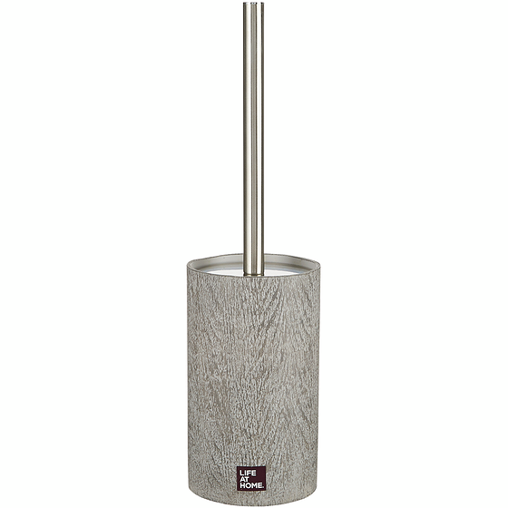 Life at Home Toilet Brush, Polyresin, Stainless Steel, Plastic, Grey 1 ea, $19.99/1ea