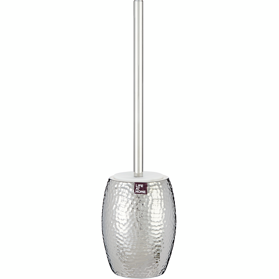 Life at Home Toilet Brush, Ceramic, Stainless Steel, Plastic, Silver 1 ea, $19.00/1ea