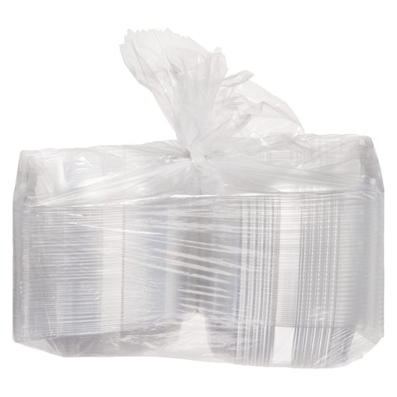 Polar Contenant double coque, transparent, 15 x 15 cm (6 x 6 po) 1 ea, 2,33 $/1ch