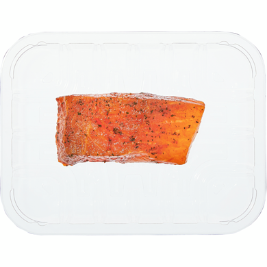 null Fresh Atlantic Salmon Portion, Maple BBQ Seasoning 113 g