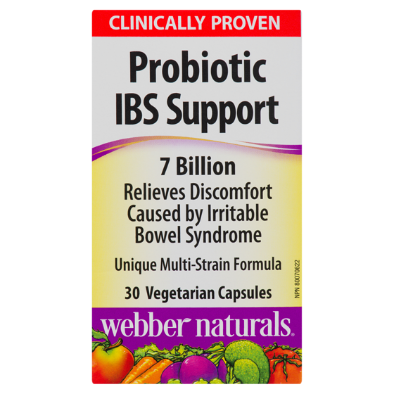 Webber Naturals Probiotic Ibs Support 7 Billion 30 ea, $0.67/1ea