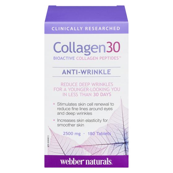Webber Naturals Collagen30 2500 mg 180 Tablets 180 ea, $0.12/1ea