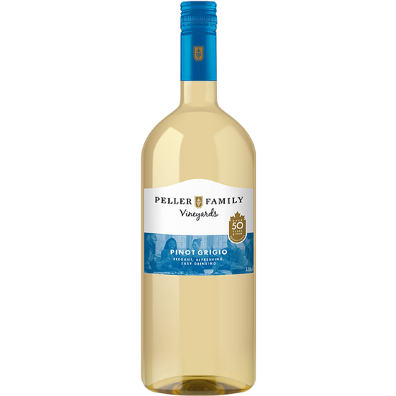 Peller Estates Pinot Grigio (Pièce d’identité requise au moment du ramassage) 1500 ml, 1,51 $/100ml