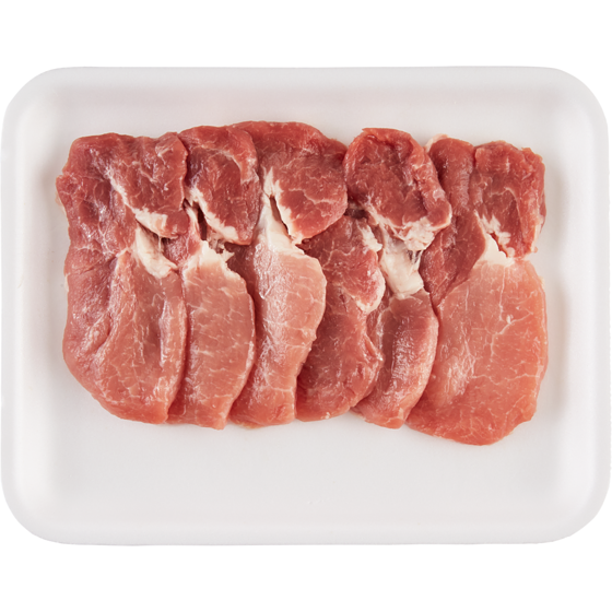 null Boneless Rib End Pork Fast Fry Chops $16.51/1kg $7.49/1lb
