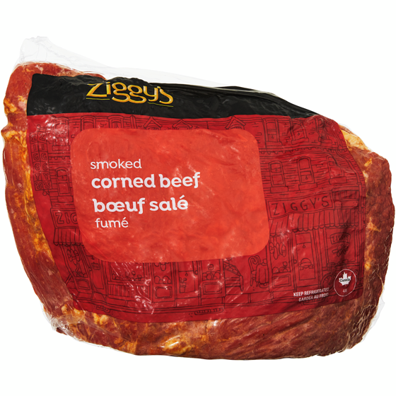 Ziggy's Smoked Corned Beef $39.90/1kg $18.10/1lb