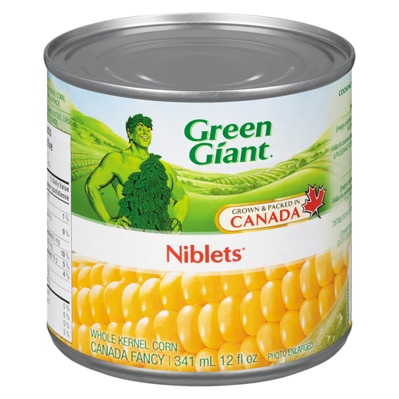Green Giant Corn Niblets, Whole Kernel 341 ml, $0.73/100ml