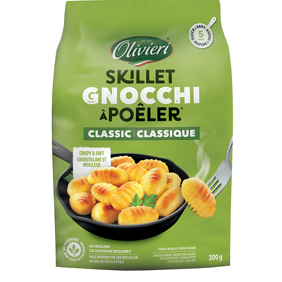 Olivieri Fresh Classic Potato Skillet Gnocchi 300 g, $2.33/100g