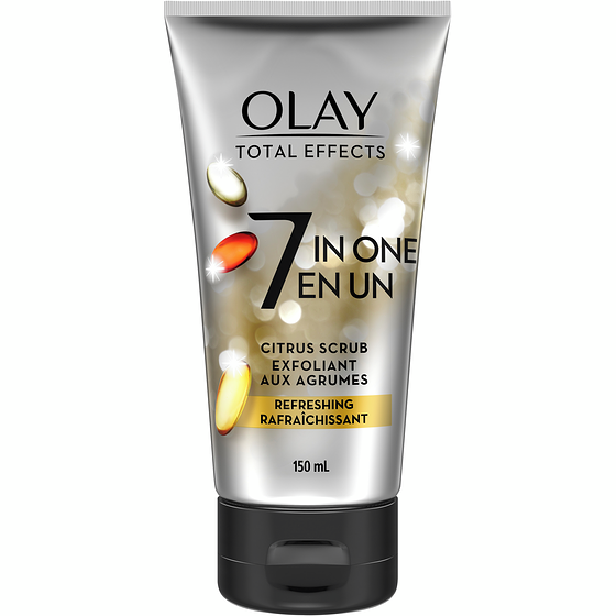 Olay Total Effects Refreshing Citrus Scrub Facial Cleanser, 150 mL 150 ml, $8.39/100ml